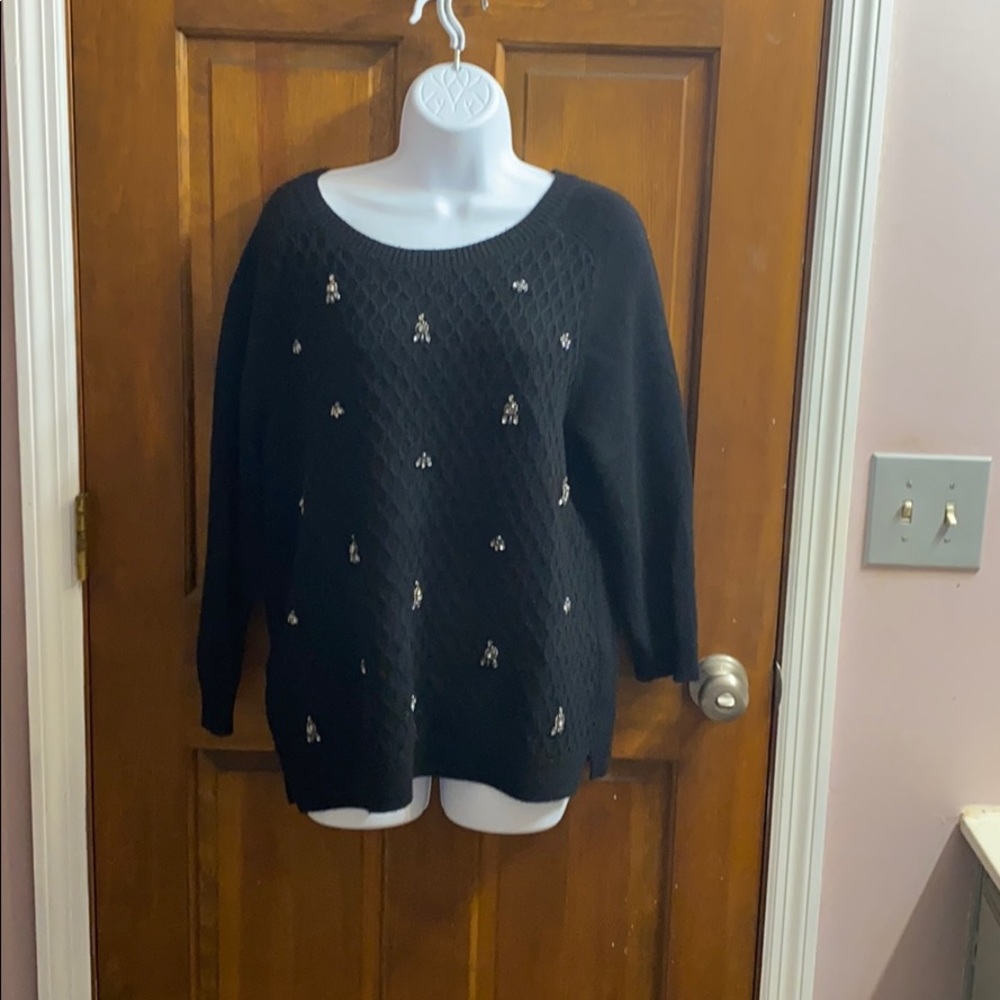 Black sweater